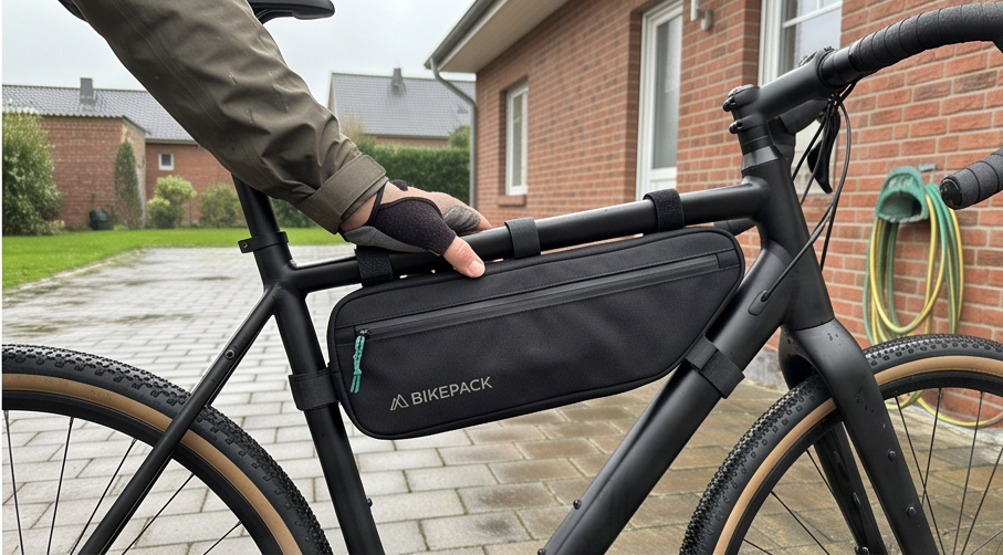 BIKEPACK Rahmentasche im Test: Ideal für Rennrad und Mountainbike