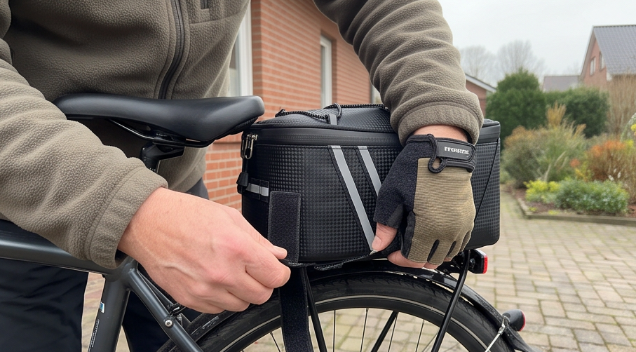 Generic Csffyzs-v063 im Test: Wasserdichte Fahrrad Gepäckträgertasche für Outdoor und Pendeln