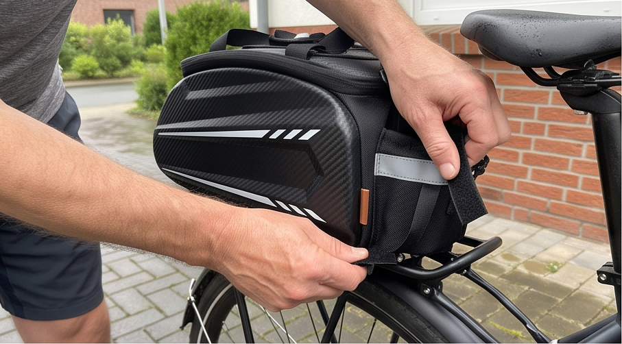 LEMEGO A9-1 Fahrradtasche Eva im Test: 10L wasserdichte Gepäckträgertasche für Fahrradtouren
