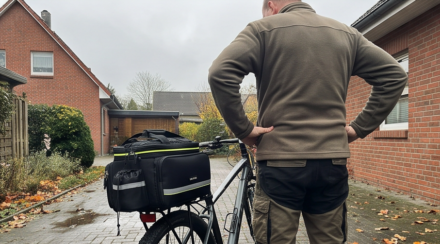 lixada fahrradtasche gepaecktraeger wasserdicht im Alltag