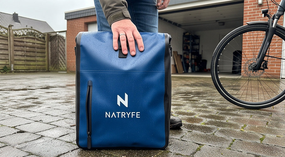 NATRYFE Fahrradtasche im Test: 22L wasserdicht, robust und praktisch für Radfahrer