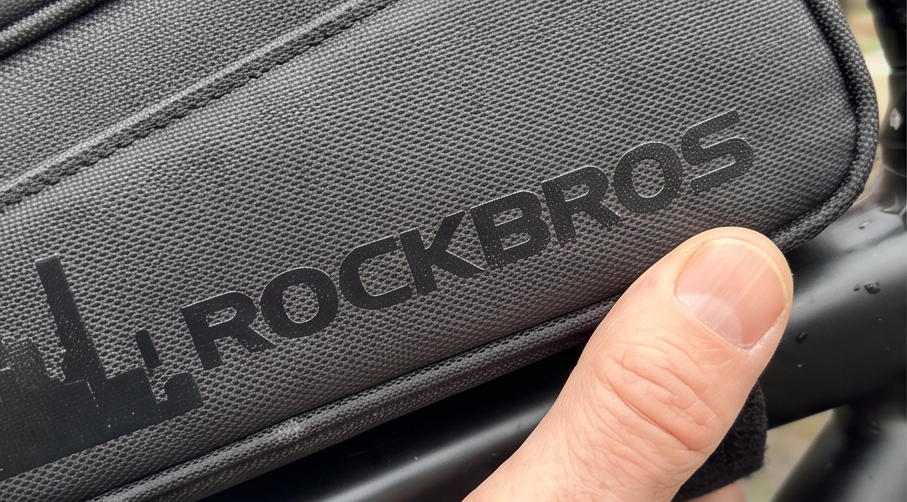 rockbros fahrrad rahmentasche 029 1bk im Alltag