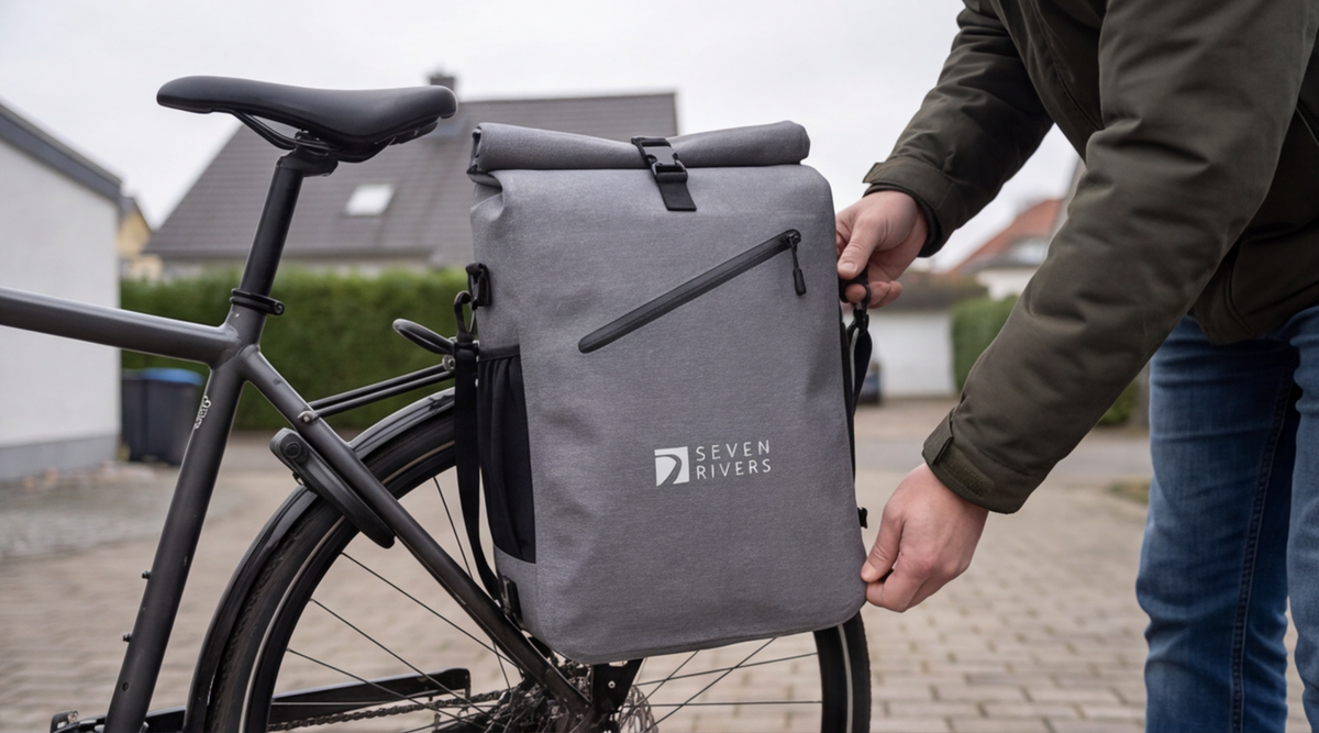 SEVENRIVERS 3 in 1 Fahrradtasche im Test: Vielseitig, wasserdicht und praktisch für Radfahrer