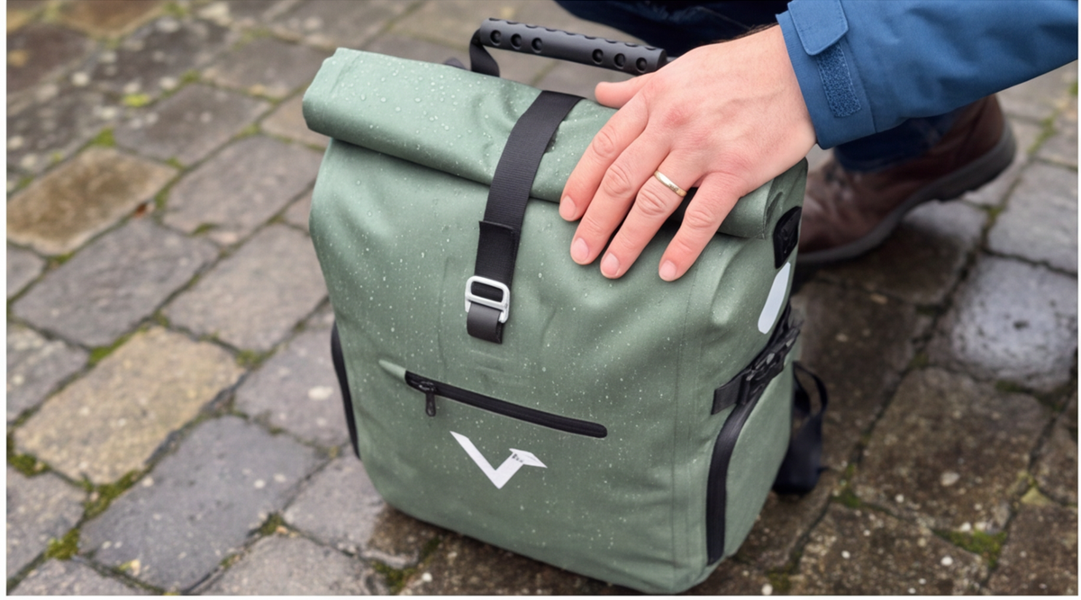 Valkental 3in1 Fahrradtasche im Test: Nachhaltig, wasserdicht und vielseitig